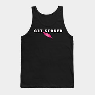 Get stoned White Tank Top